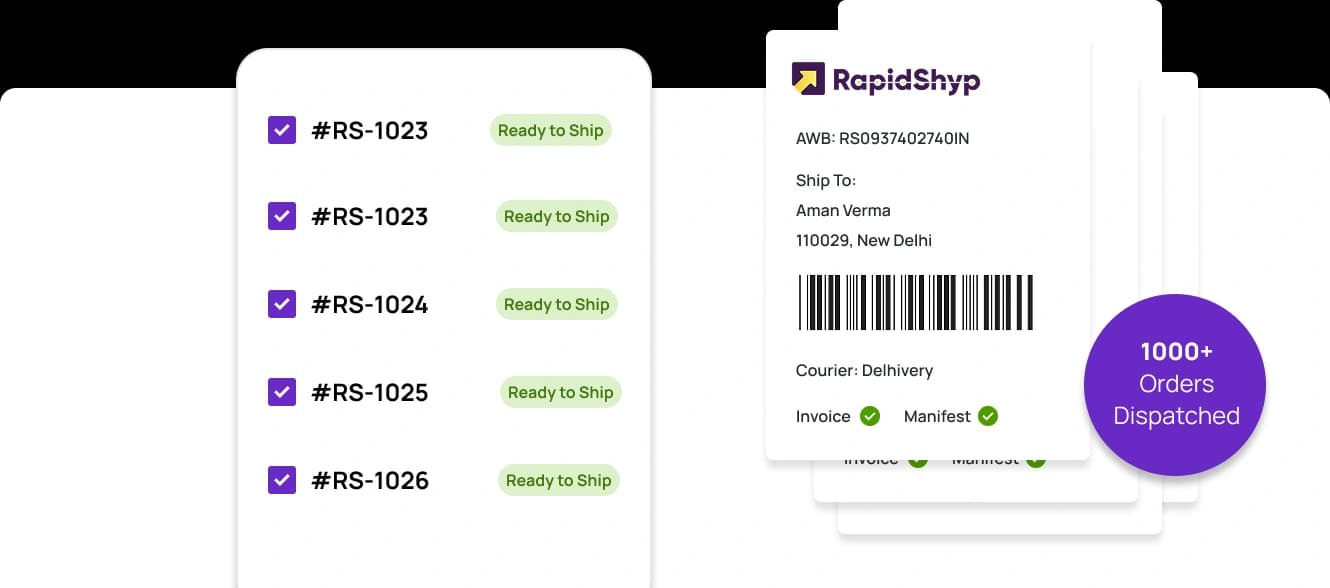 Bulk shipping thousands of orders